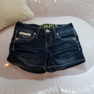 Blue Denim Shorts
